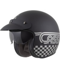 Мотошлем Cassida Oxygen Rondo 2.0 матовый черный/серебристый