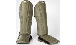 Защита голени Venum Impact Evo Scales, зелёная (Army Green)