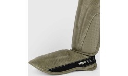Venum Impact Evo Scales Shin Guards - Army Green