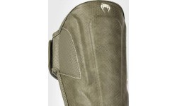 Venum Impact Evo Scales Shin Guards - Army Green