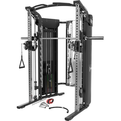 MULTI-GYM WITH SMITH MACHINE CYKLOP 10 SEMI COMMERCIAL HMS