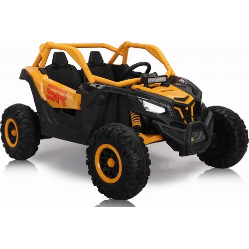 Elektriskais bērnu bagijs Buggy SR Super 66, dzeltens