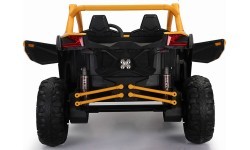 Elektriskais bērnu bagijs Buggy SR Super 66, dzeltens