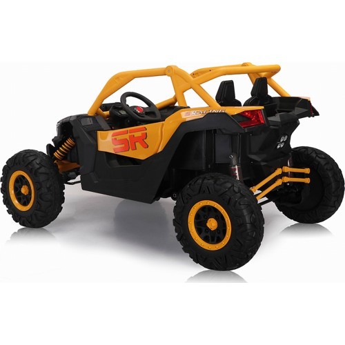 Elektriskais bērnu bagijs Buggy SR Super 66, dzeltens