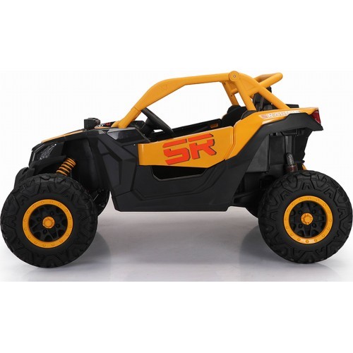 Elektriskais bērnu bagijs Buggy SR Super 66, dzeltens