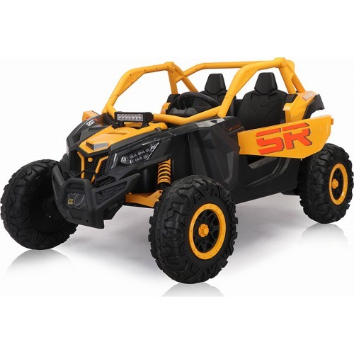 Elektriskais bērnu bagijs Buggy SR Super 66, dzeltens