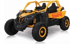 Elektriskais bērnu bagijs Buggy SR Super 66, dzeltens