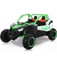 Elektromobilis Buggy SR Super 66, zaļš