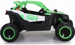 Elektromobilis Buggy SR Super 66, zaļš