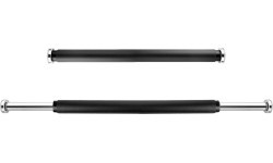 Pievilkšanās stienis durvīm Spokey Relever, melns, 62-100 cm