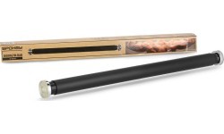 Pievilkšanās stienis durvīm Spokey Relever, melns, 62-100 cm