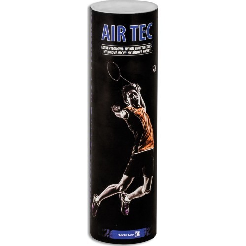 Badminton shuttlecocks white Spokey AIR TEC