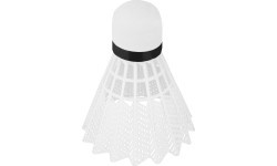 Badminton shuttlecocks white Spokey AIR TEC