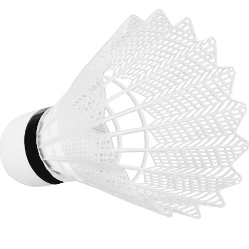 Badminton shuttlecocks white Spokey AIR TEC