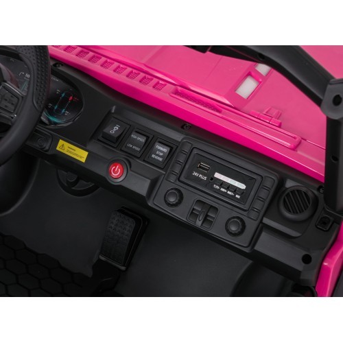 PASSION 4x4 rozā apvidus transportlīdzeklis bērniem