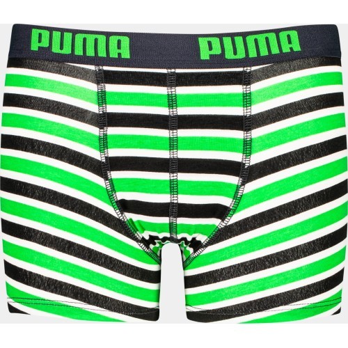 Puma Boys Boxer Teen Underwear Black Green 935452 03