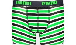 Puma Boys Boxer Teen Underwear Black Green 935452 03