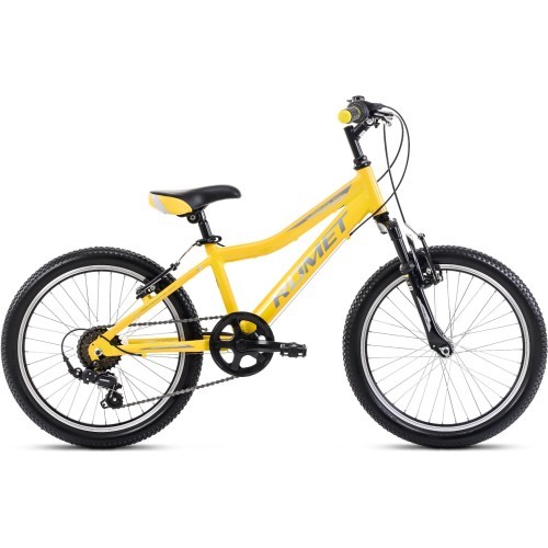 Romet Rambler 20 KID 2 2025 bike, yellow-grey