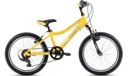 Velosipēds Romet Rambler 20 KID 2 2025, dzelteni pelēks