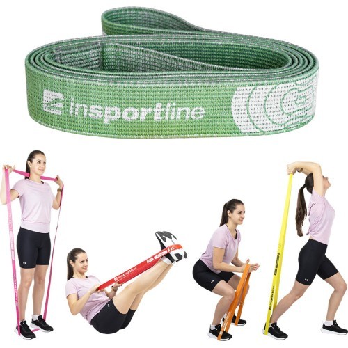Pretestības lenta inSPORTline Rand Light - Zaļš