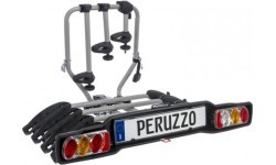 Peruzzo Siena bike rack // for 4 bikes, towbar-mounted, foldable (steel)