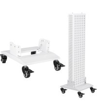 Подставка с колесиками для красной светодиодной терапевтической панели inSPORTline Brister - White