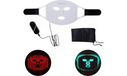 Rechargeable Silicone LED Light Therapy Mask inSPORTline Santorina