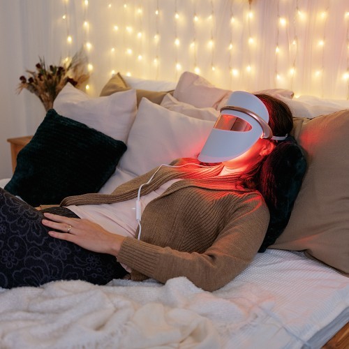 LED gaismas terapijas sejas maska inSPORTline Esgrima