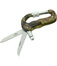 Multifunctional knife-carabiner KAMU 3in1