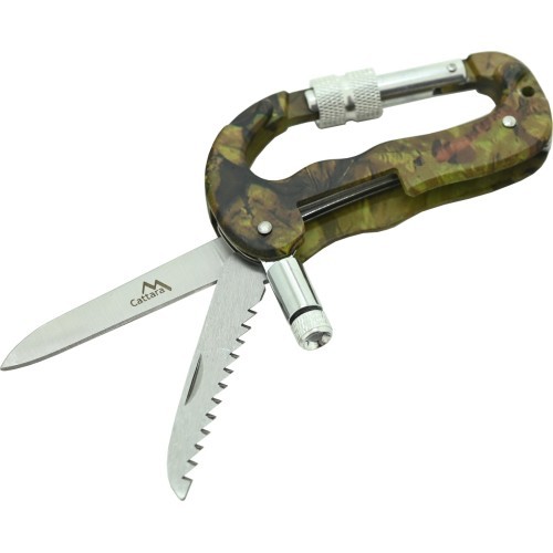 Multifunctional knife-carabiner KAMU 3in1