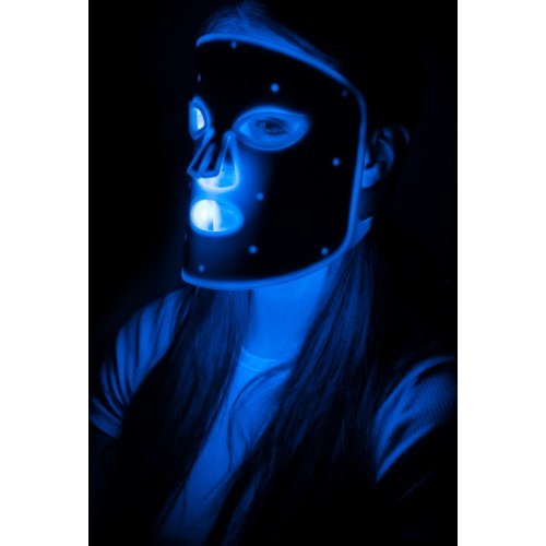 Rechargeable Silicone LED Light Therapy Mask inSPORTline Santorina