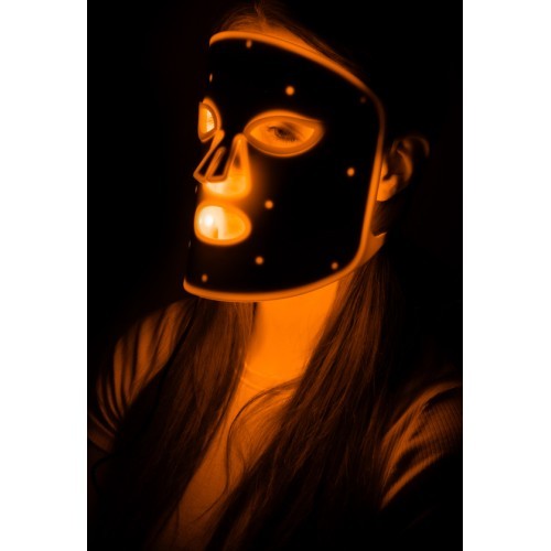 Rechargeable Silicone LED Light Therapy Mask inSPORTline Santorina