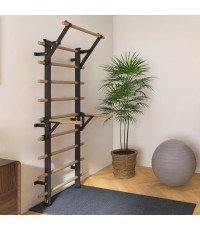 Sienas stieņi inSPORTline Wootamax 220 x 80 cm ar pievilkšanās stieni un paralēliem stieņiem