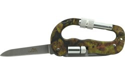 Multifunctional knife-carabiner KAMU 3in1