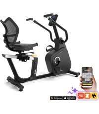 Horizontālais velotrenažieris inSPORTline ZenSeat 100