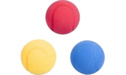 YATE Ball SOFT putu bumba 7 cm, dzeltena