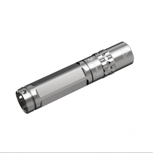 Fenix SilvGlow silver LED flashlight