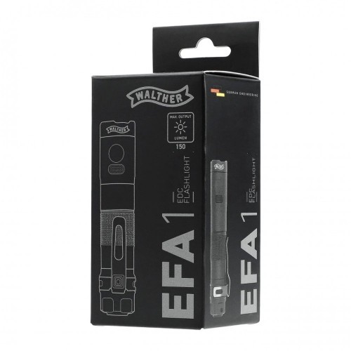 Фонарь - прожектор Walther EFA1 3.7143, чёрный