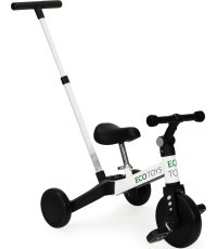 Modern Home 2in1 trīsritenis ar rokturi, balts