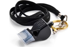 WOLF PLASTIC WHISTLE
