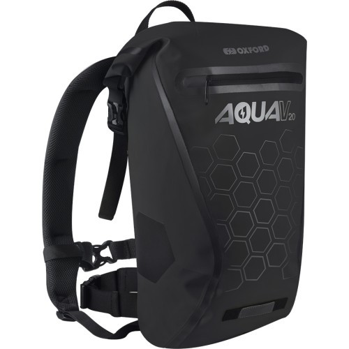 Ūdensnecaurlaidīga mugursoma Oxford Aqua V20 20 l - Melna