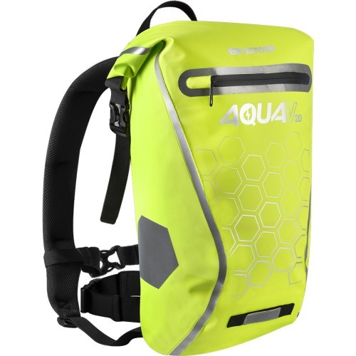 Waterproof Backpack Oxford Aqua V20 20L - Fluo Yellow