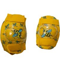 Bērnu ceļgalu un elkoņu aizsargus (dzelteni)