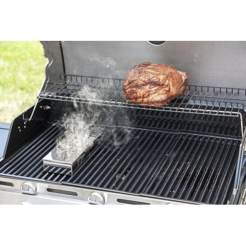 Nerūsējošā tērauda kūpināšanas kaste Char-Broil