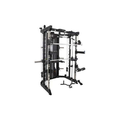 Многофункциональный тренажёр Pivot Fitness FSM-400 Functional Smith Machine, чёрный