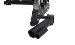 Daudzfunkcionāls trenažieris Pivot Fitness FSM-400 Functional Smith Machine, melns