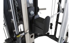 Daudzfunkcionāls trenažieris Pivot Fitness FSM-400 Functional Smith Machine, melns