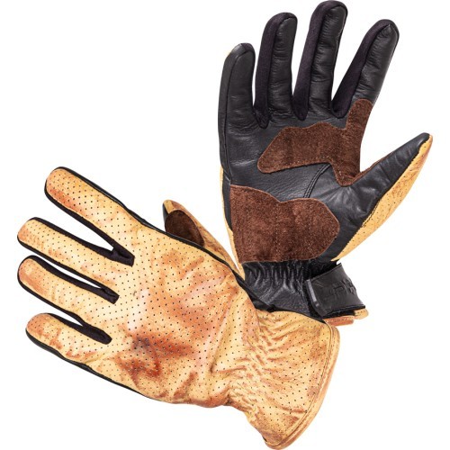 Motorcycle Gloves W-TEC Denver - Black, brown