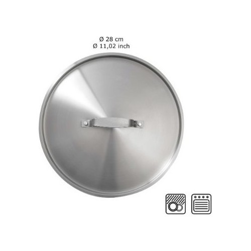 Skottsberg Stainless Steel Lid 28 cm