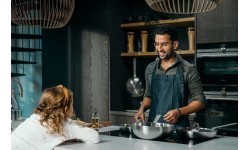 Skottsberg Stainless Steel Wok Pan 28cm